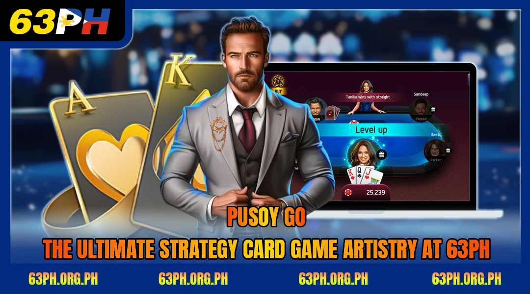 Pusoy Go 63PH - Traditional 13 Card Table Tournaments